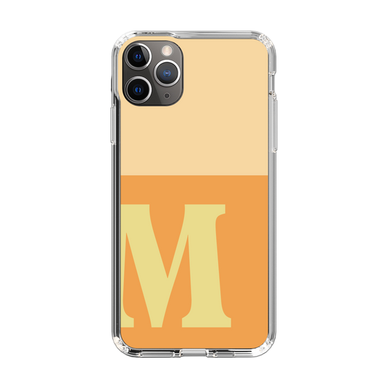 Slim Protection Case［ Original - initial two tone - M orange ］
