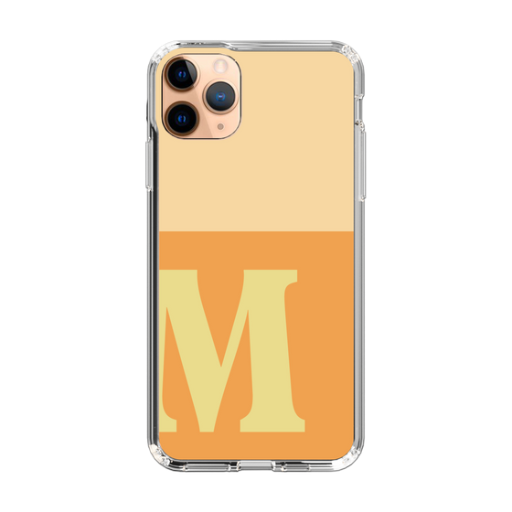 Slim Protection Case［ Original - initial two tone - M orange ］