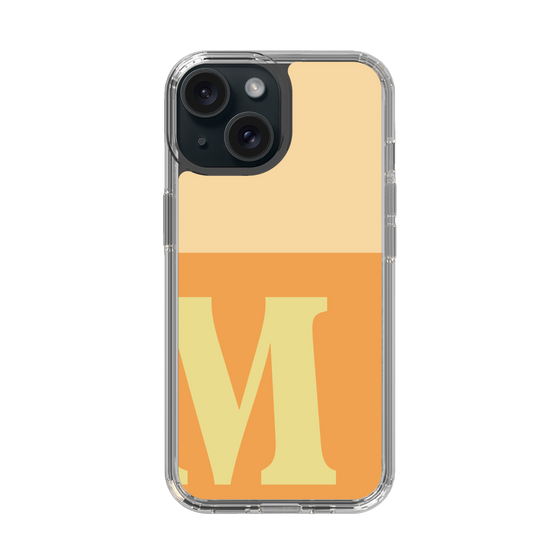Slim Protection Case［ Original - initial two tone - M orange ］