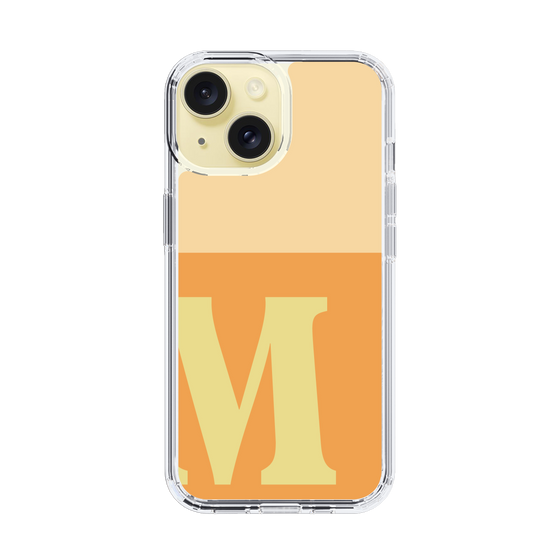 Slim Protection Case［ Original - initial two tone - M orange ］