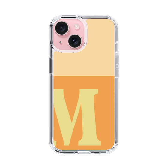 Slim Protection Case［ Original - initial two tone - M orange ］