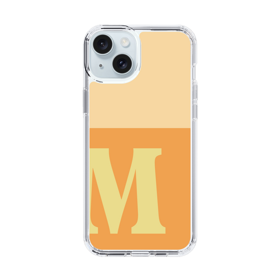 Slim Protection Case［ Original - initial two tone - M orange ］