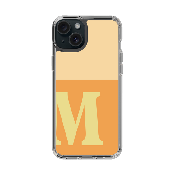 Slim Protection Case［ Original - initial two tone - M orange ］