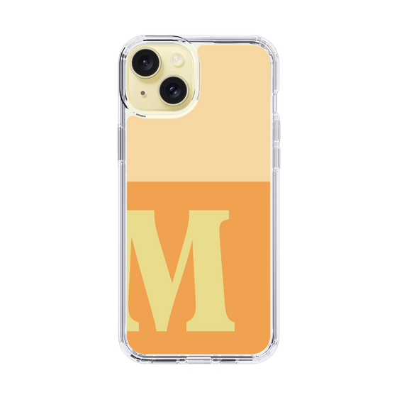 Slim Protection Case［ Original - initial two tone - M orange ］