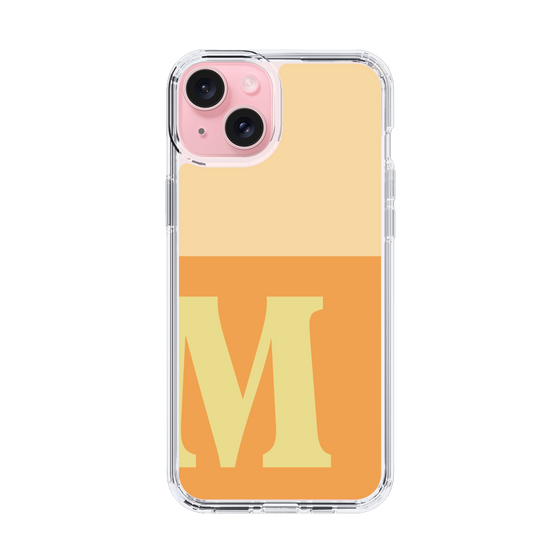 Slim Protection Case［ Original - initial two tone - M orange ］