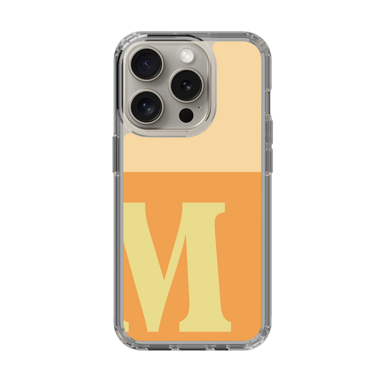 Slim Protection Case［ Original - initial two tone - M orange ］