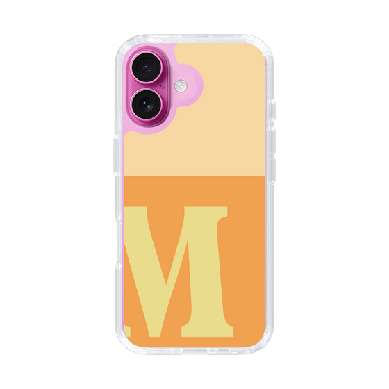 Slim Protection Case［ オリジナル - initial two tone - M orange ］