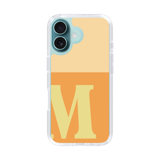Slim Protection Case［ オリジナル - initial two tone - M orange ］