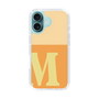 Slim Protection Case［ オリジナル - initial two tone - M orange ］