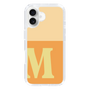Slim Protection Case［ オリジナル - initial two tone - M orange ］