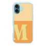 Slim Protection Case［ オリジナル - initial two tone - M orange ］
