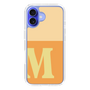 Slim Protection Case［ オリジナル - initial two tone - M orange ］