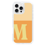 Slim Protection Case［ オリジナル - initial two tone - M orange ］