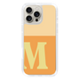Slim Protection Case［ オリジナル - initial two tone - M orange ］