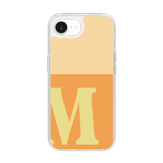 Slim Protection Case［ Original - initial two tone - M orange ］