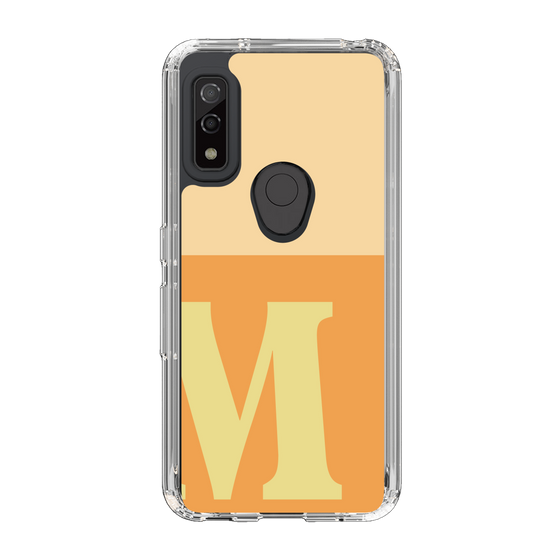 Slim Protection Case［ Original - initial two tone - M orange ］