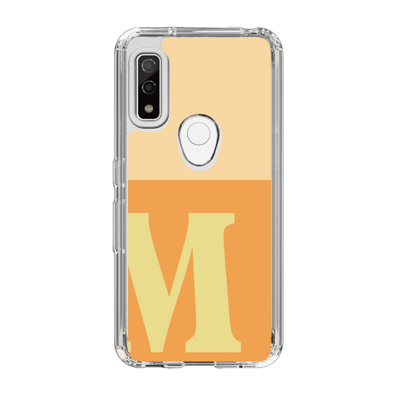 Slim Protection Case［ Original - initial two tone - M orange ］