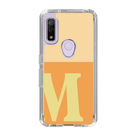 Slim Protection Case［ Original - initial two tone - M orange ］