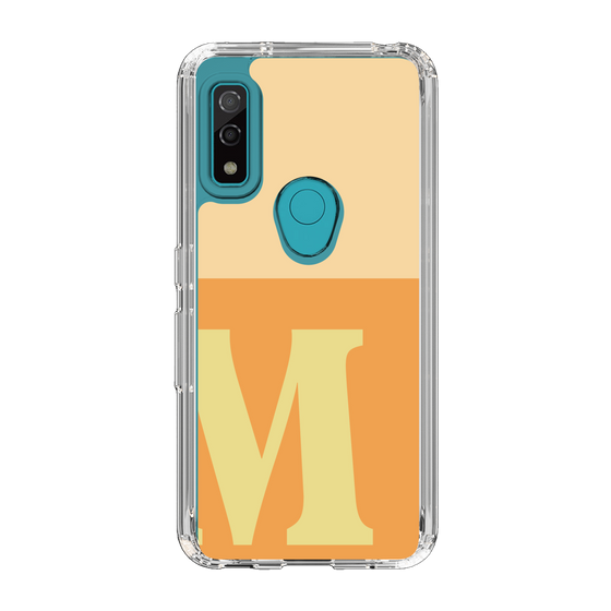 Slim Protection Case［ Original - initial two tone - M orange ］