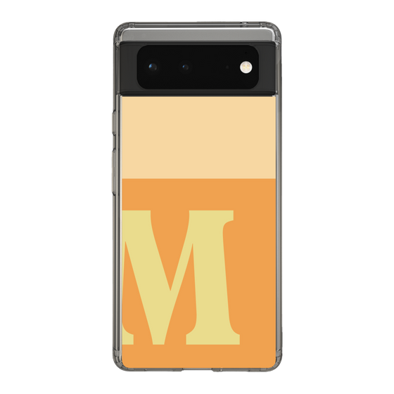Slim Protection Case［ Original - initial two tone - M orange ］