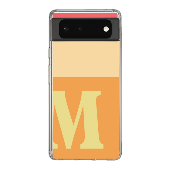 Slim Protection Case［ Original - initial two tone - M orange ］