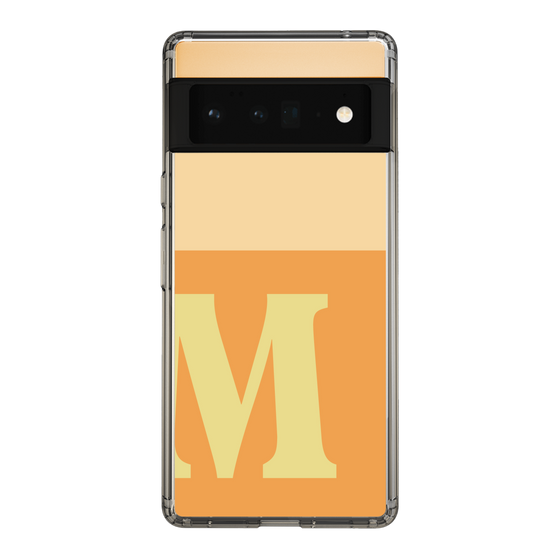 Slim Protection Case［ Original - initial two tone - M orange ］
