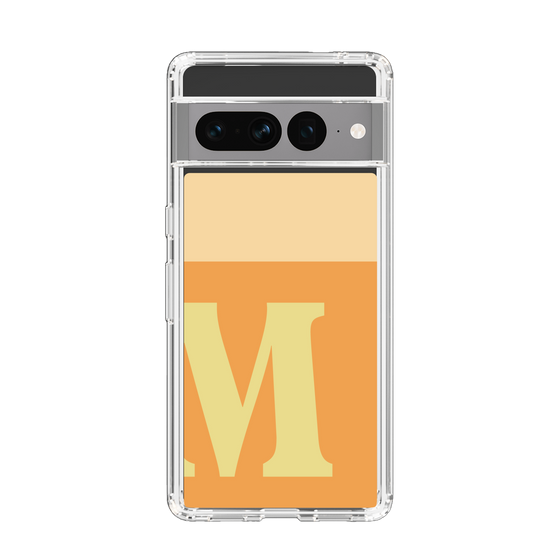 Slim Protection Case［ Original - initial two tone - M orange ］