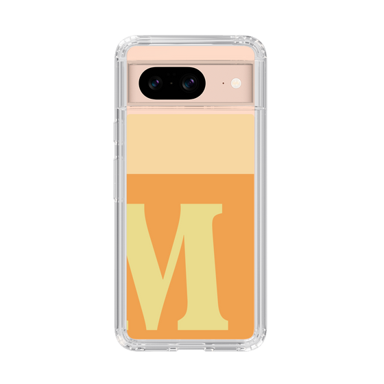 Slim Protection Case［ Original - initial two tone - M orange ］