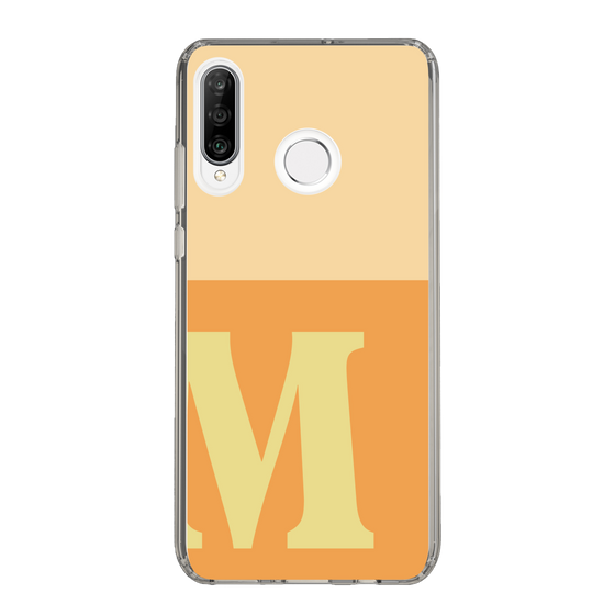 Slim Protection Case［ Original - initial two tone - M orange ］