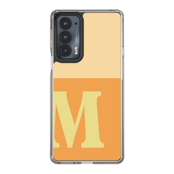 Slim Protection Case［ Original - initial two tone - M orange ］
