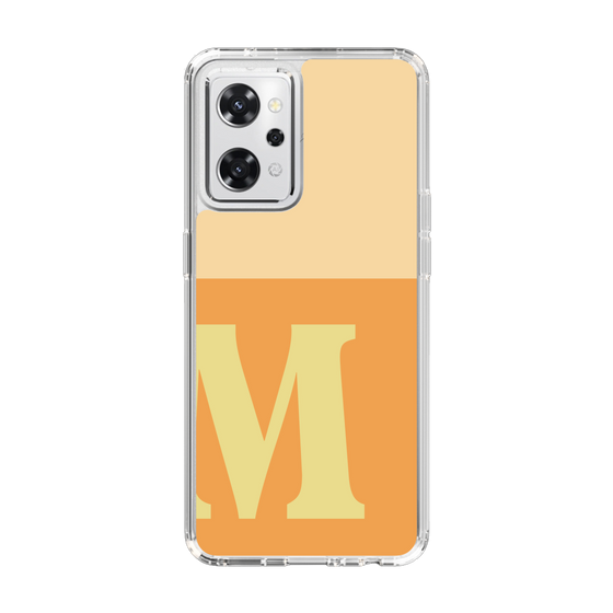 Slim Protection Case［ オリジナル - initial two tone - M orange ］