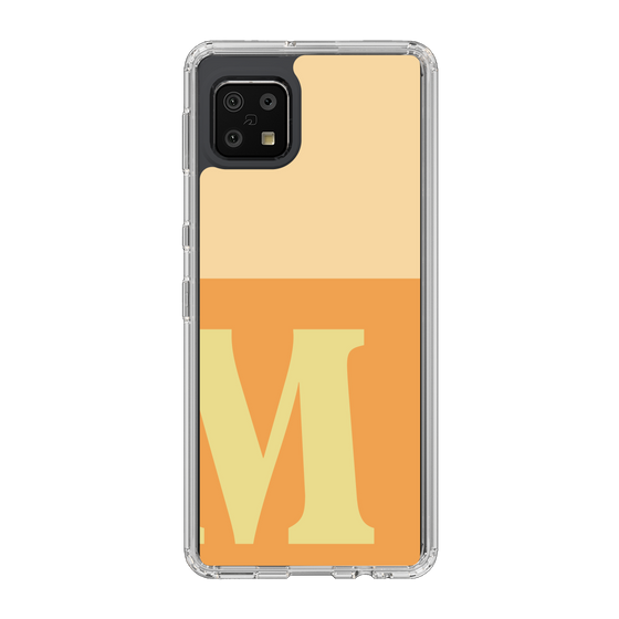 Slim Protection Case［ Original - initial two tone - M orange ］