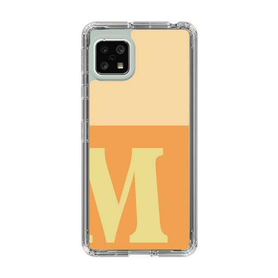 Slim Protection Case［ Original - initial two tone - M orange ］