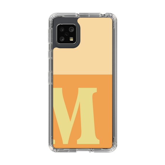 Slim Protection Case［ Original - initial two tone - M orange ］