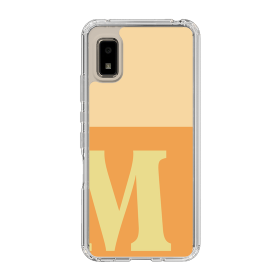Slim Protection Case［ Original - initial two tone - M orange ］