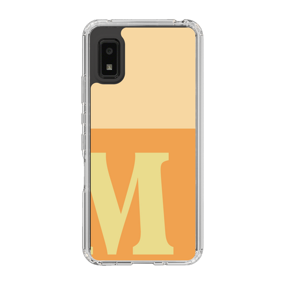 Slim Protection Case［ Original - initial two tone - M orange ］