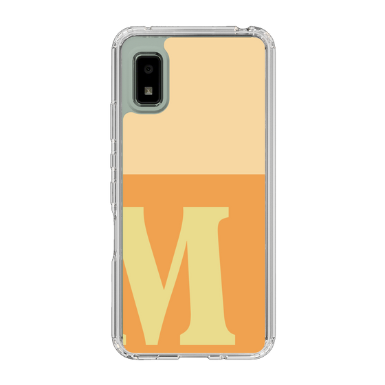 Slim Protection Case［ Original - initial two tone - M orange ］