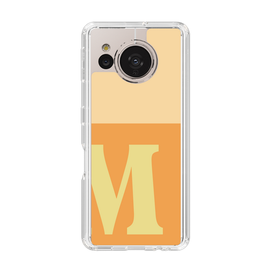 Slim Protection Case［ Original - initial two tone - M orange ］