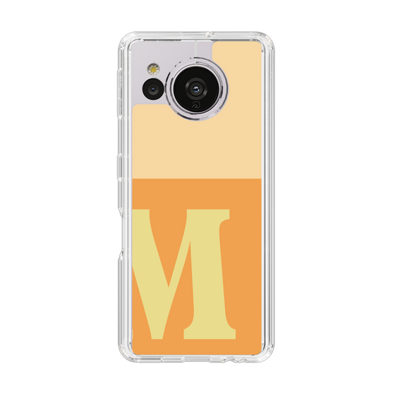 Slim Protection Case［ Original - initial two tone - M orange ］