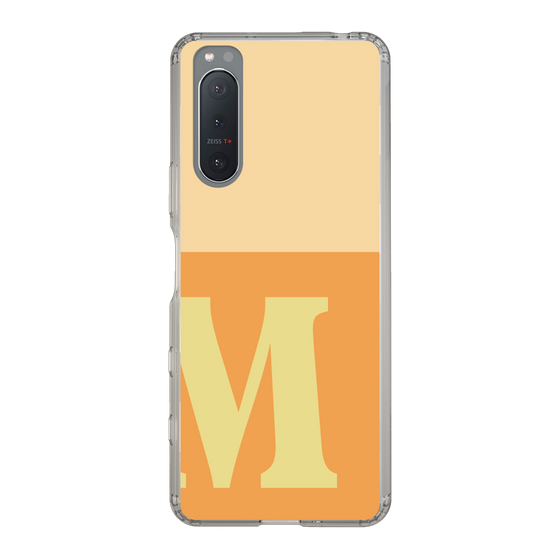 Slim Protection Case［ Original - initial two tone - M orange ］
