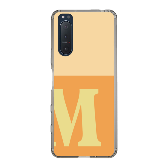 Slim Protection Case［ Original - initial two tone - M orange ］