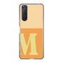 Slim Protection Case［ Original - initial two tone - M orange ］