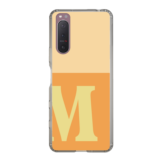 Slim Protection Case［ Original - initial two tone - M orange ］