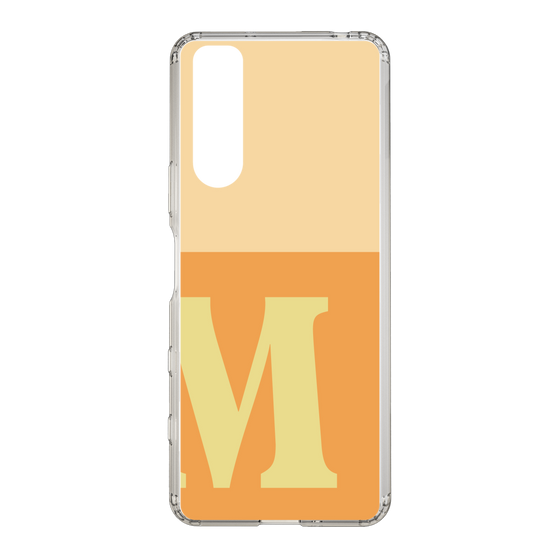 Slim Protection Case［ Original - initial two tone - M orange ］