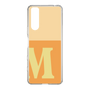 Slim Protection Case［ Original - initial two tone - M orange ］