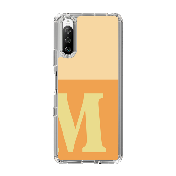 Slim Protection Case［ Original - initial two tone - M orange ］