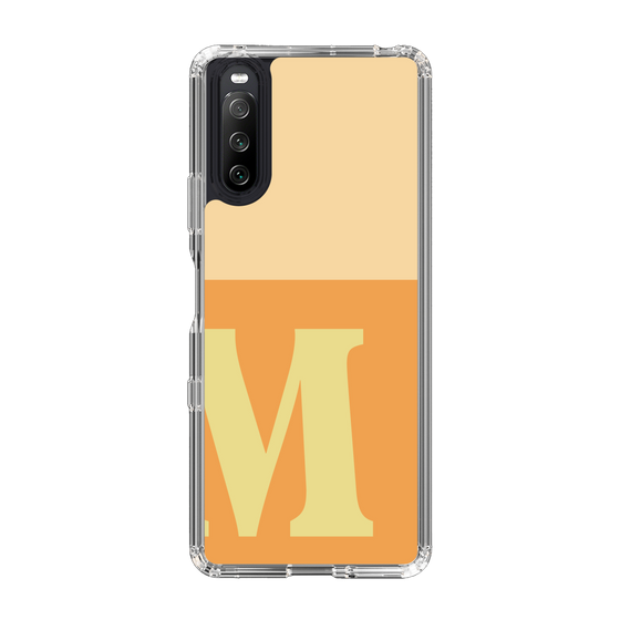 Slim Protection Case［ Original - initial two tone - M orange ］