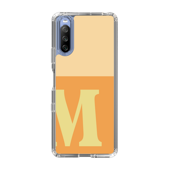 Slim Protection Case［ Original - initial two tone - M orange ］