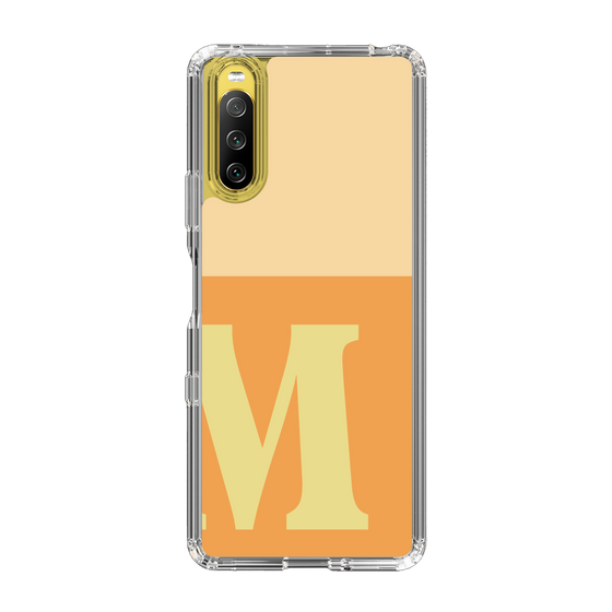 Slim Protection Case［ Original - initial two tone - M orange ］