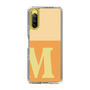 Slim Protection Case［ Original - initial two tone - M orange ］